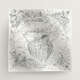 極上 HERMES hermes-flagship-scarf-90--